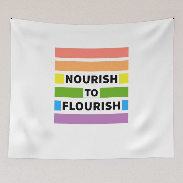 Item preview, NOURISH TO FLOURISH T Shirt..  designed and sold by Sulaiteen.
