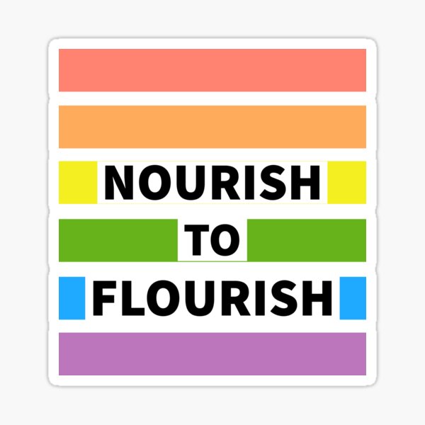 Item preview, NOURISH TO FLOURISH T Shirt..  designed and sold by Sulaiteen.