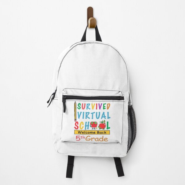 Item preview, i survived virtual school funny 5th grade teacher back to school 2021 i survived virtual teaching designed and sold by GoodyLeo.