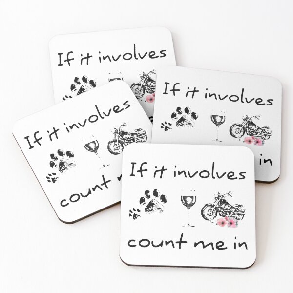 Item preview, IF IT INVOLVES PAWS WINE AND MOTORBIKE designed and sold by Balll130.