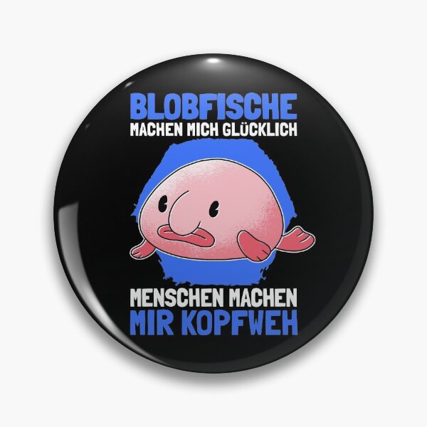 Artikelvorschau, Blobfische machen mich glücklich hässlicher Fisch entworfen und verkauft von madgrfx.