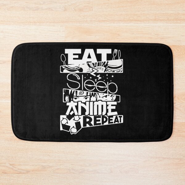 Item preview, Eat Sleep Anime Repeat  designed and sold by TeeSwagDesings1.