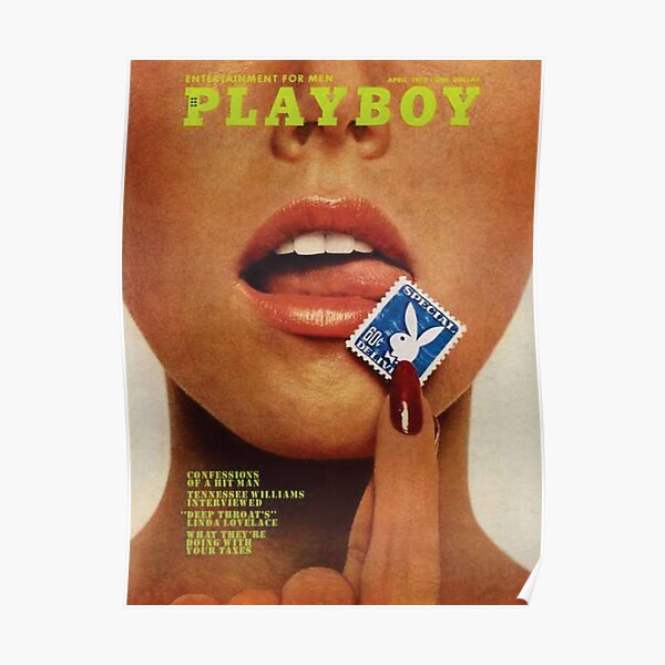 Aesthetic Playboy Poster by RubyWinslow.