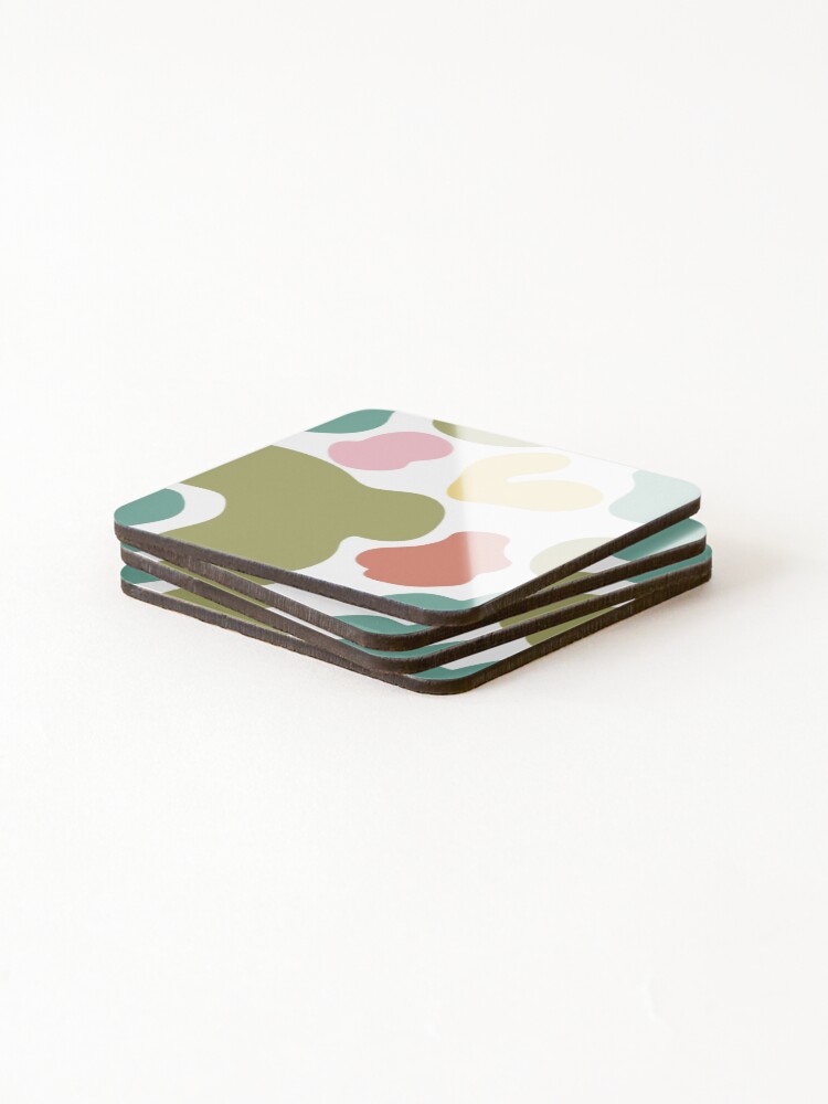 Thumbnail 4 of 5, Coasters (Set of 4), Geometric Pattern designed and sold by itsNotChole.