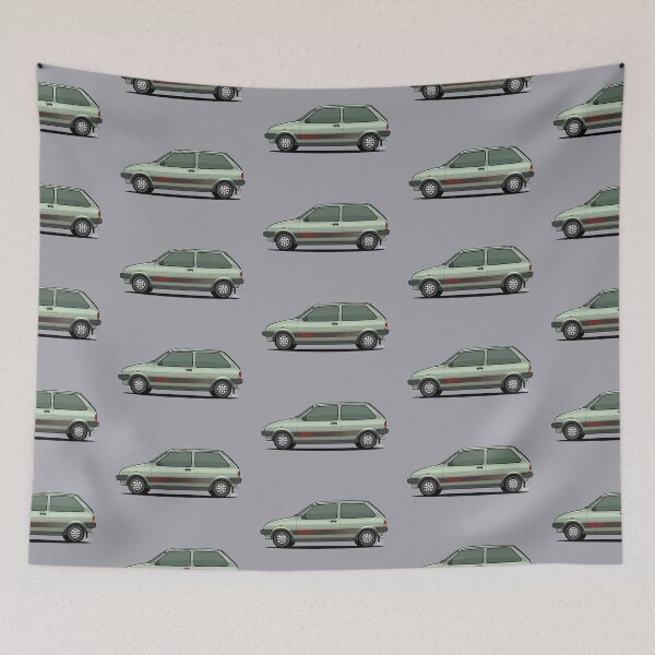 Item preview, MG Metro single Illustration - Green designed and sold by RJWautographics.