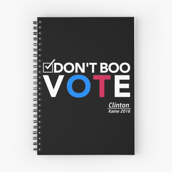 Item preview, Don't Boo Vote: Hillary Clinton / Kaine designed and sold by BootsBoots.