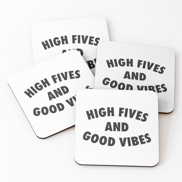Item preview, High Fives and Good Vibes designed and sold by rozar-nv.