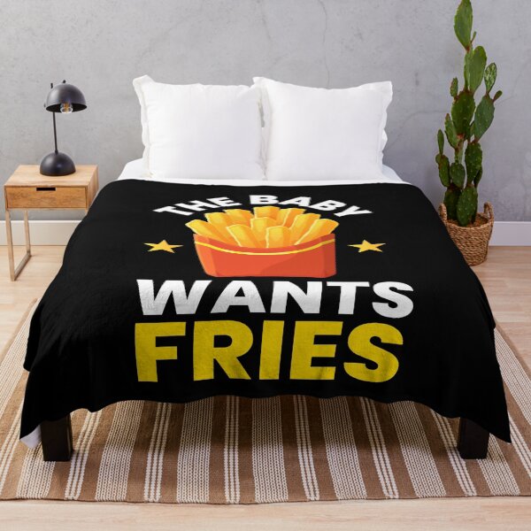 Item preview, The Baby Wants Fries French Fries designed and sold by MooonTees.