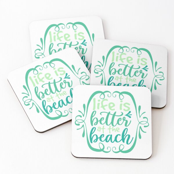 Item preview, Life is Better at the Beach - color design designed and sold by Mind-Your-Life.