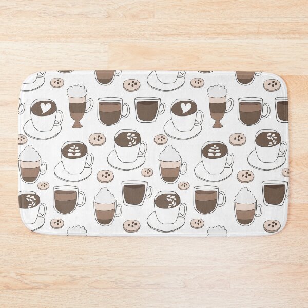Item preview, Coffee Cups Pattern designed and sold by PeppermintCreek.
