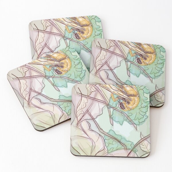 Item preview, Bees in Autumn designed and sold by ElliotsArt.