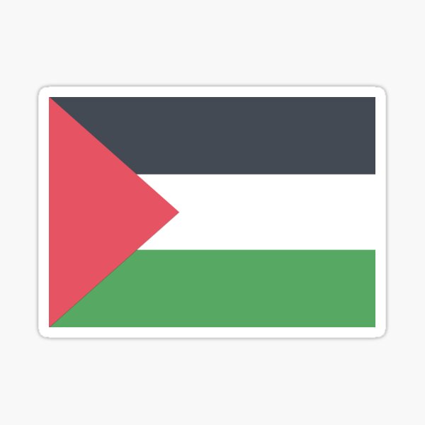 Aperçu de l'œuvre Palestine créée et vendue par FlatFlags.