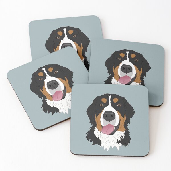 Item preview, Bernese Mountain Dog Face designed and sold by KantstandyaC.