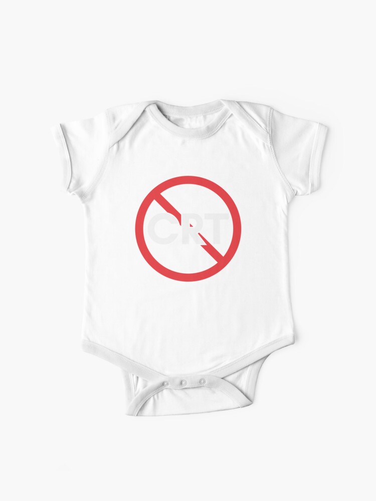 Stop CRT - Critical Race Theory Baby One-Piece for Sale by SweetLog