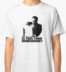 The Big Lebowski Walter Sobchak Homework T shirt Classic T-Shirt