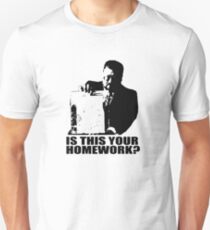 The Big Lebowski Walter Sobchak Homework T shirt Unisex T-Shirt