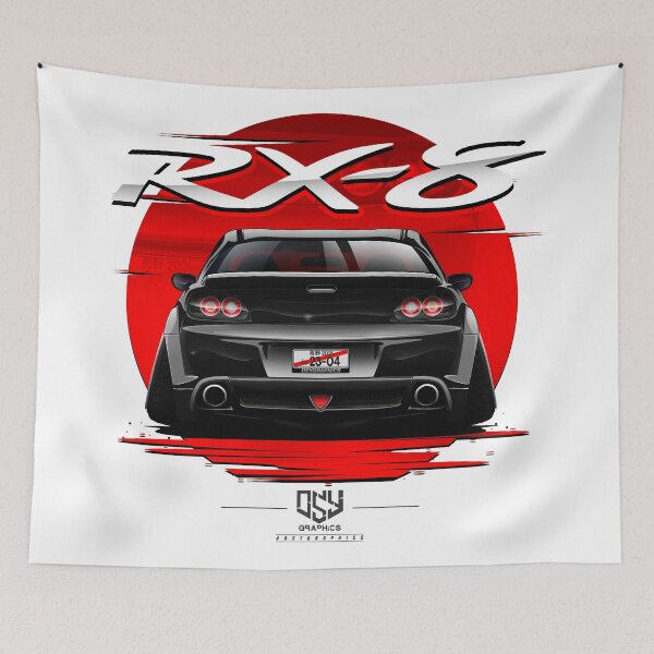 Item preview, RX8 Rotary Slammed Wide Body (Black) designed and sold by Osman Çetin Yapıcı.