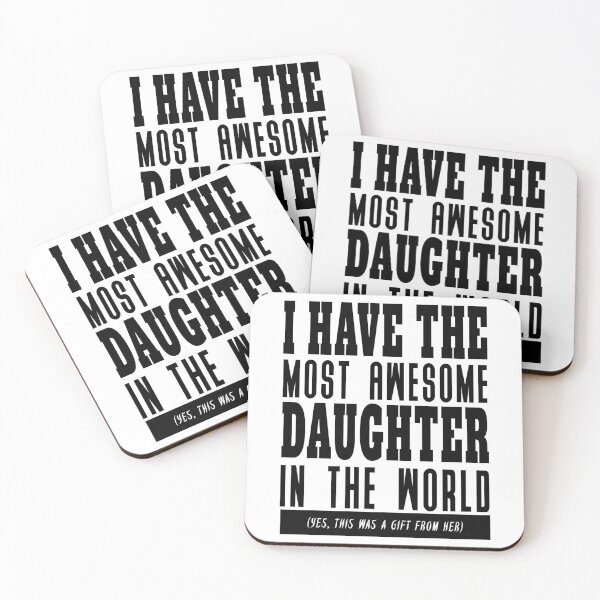 Item preview, The Most Awesome Daughter, Father's Day Gift, Father's Day Tee , Fathers Day Gifts From A Daughter designed and sold by Lam Assia.