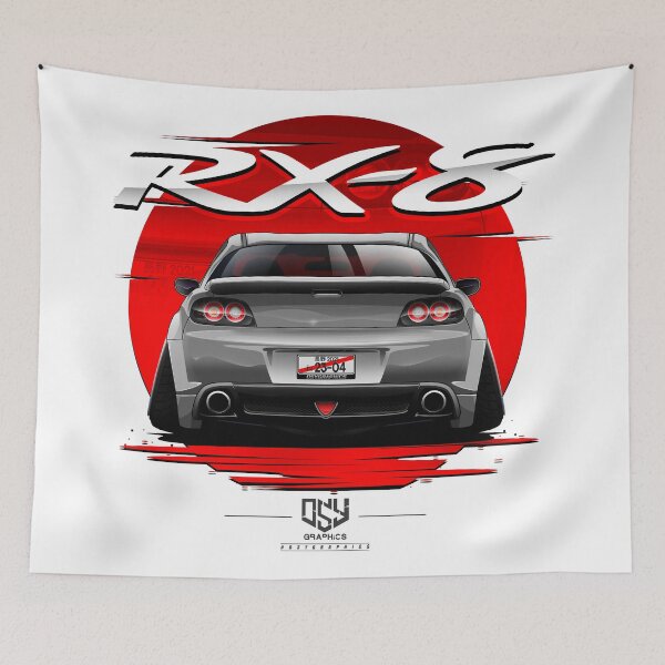 Item preview, RX8 Rotary Slammed Wide Body (Grey) designed and sold by Osman Çetin Yapıcı.