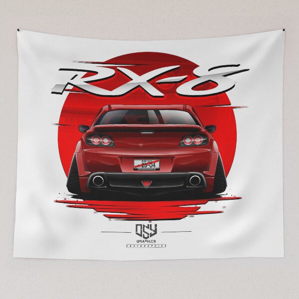Item preview, RX8 Rotary Slammed Wide Body (Red) designed and sold by Osman Çetin Yapıcı.