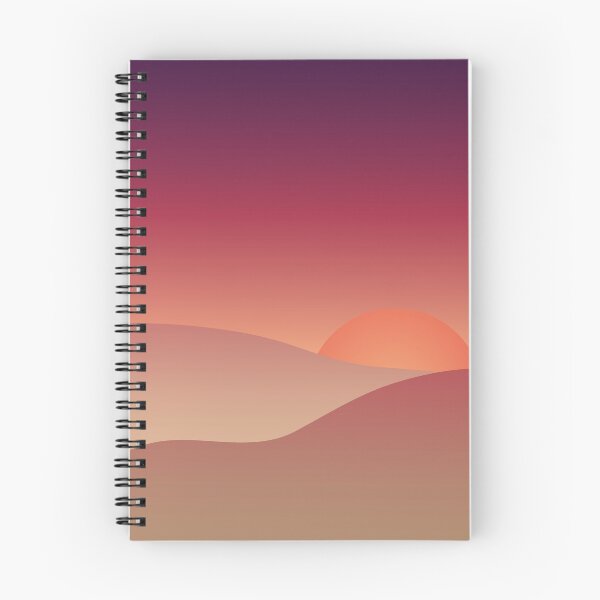 Item preview, Colourful sunset in desert designed and sold by Shori-artlab.