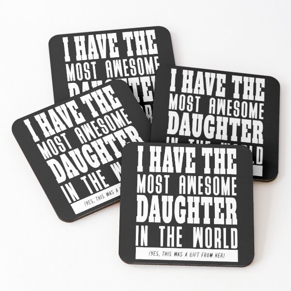 Item preview, The Most Awesome Daughter, Father's Day Gift, Father's Day Tee , Fathers Day Gifts From A Daughter designed and sold by Lam Assia.