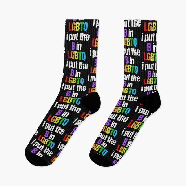 Item preview, Bisexual Humor I Put the B In LGBTQ designed and sold by Epic Love Designs.