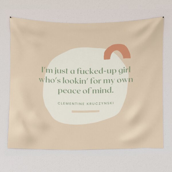 Item preview, Eternal Sunshine of the Spotless Mind Funny Quotes designed and sold by Schka.