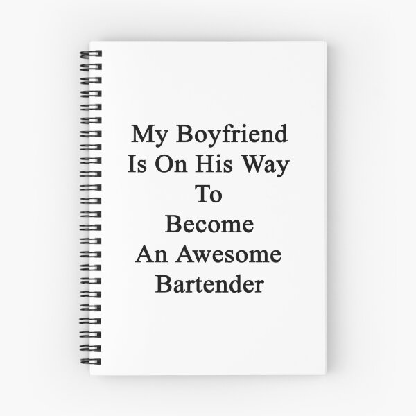 Item preview, My Boyfriend Is On His Way To Become An Awesome Bartender designed and sold by supernova23.