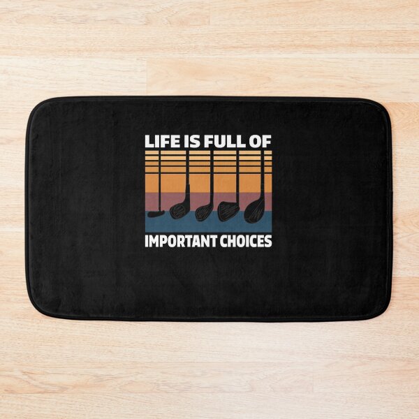Item preview, Life is full of important choices Golf Player designed and sold by besTmanuFacture.