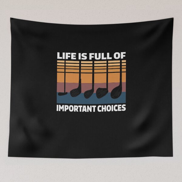 Item preview, Life is full of important choices Golf Player designed and sold by besTmanuFacture.