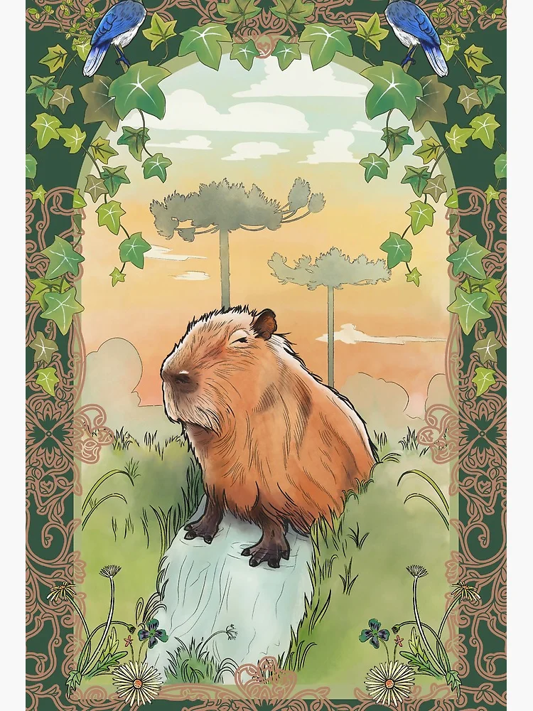 Pin de Olga_prava em Capybara book illustration