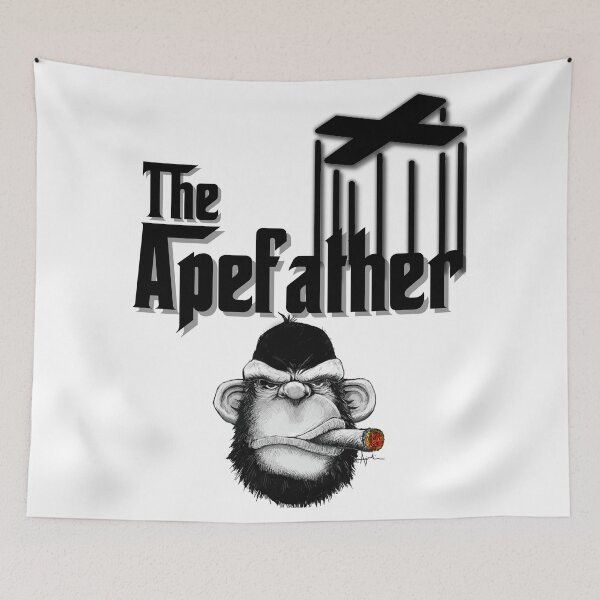 Item preview, The Apefather Black designed and sold by BarthasBasement.