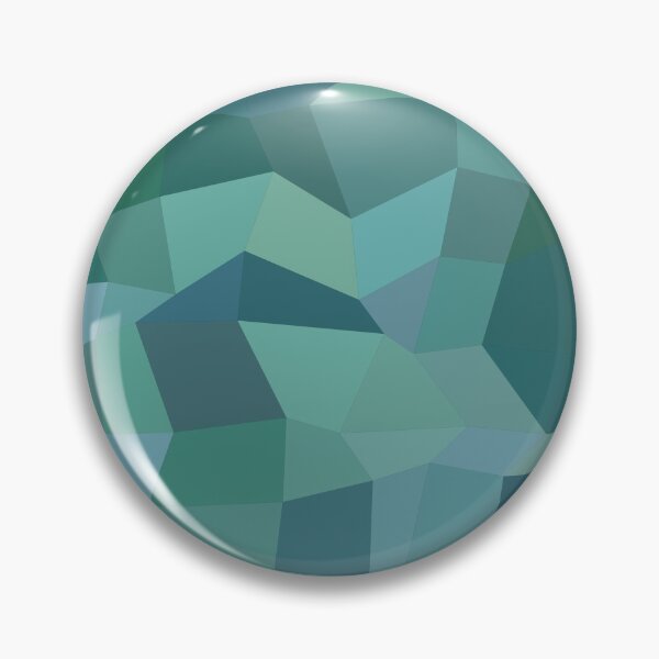 Item preview, Teal Polygon Modern Abstract Pattern designed and sold by LashCreations.