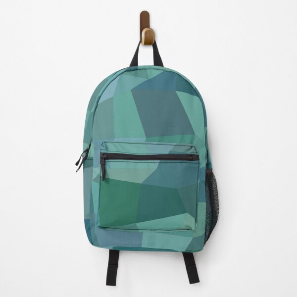 Item preview, Teal Polygon Modern Abstract Pattern designed and sold by LashCreations.