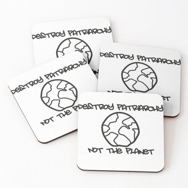 Item preview, Destroy patriarchy, not the planet designed and sold by ArtinaStudio.