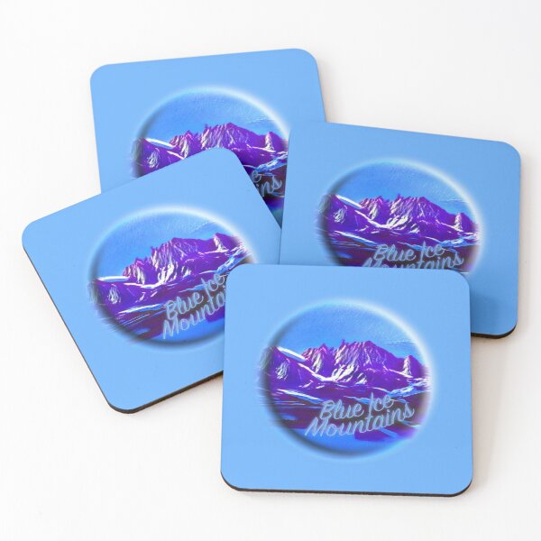 Item preview, Blue Ice Mountains designed and sold by Klementsen.