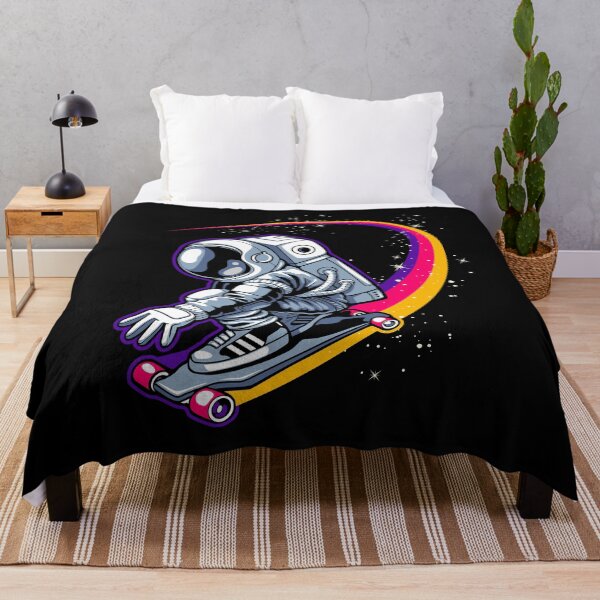 Item preview, Trippy Astronaut Skating designed and sold by ozumdesigns.