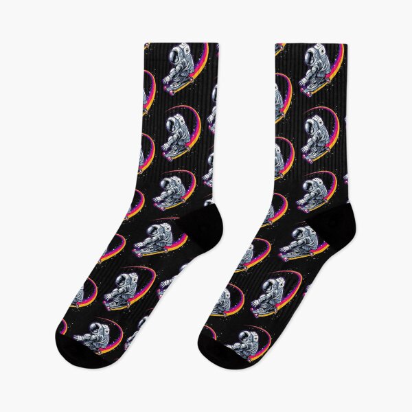 Item preview, Trippy Astronaut Skating designed and sold by ozumdesigns.
