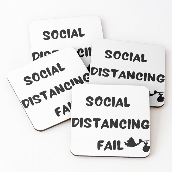 Item preview, Pregnancy Announcement Shirt | Social Distancing Fail  designed and sold by Aura __Print.