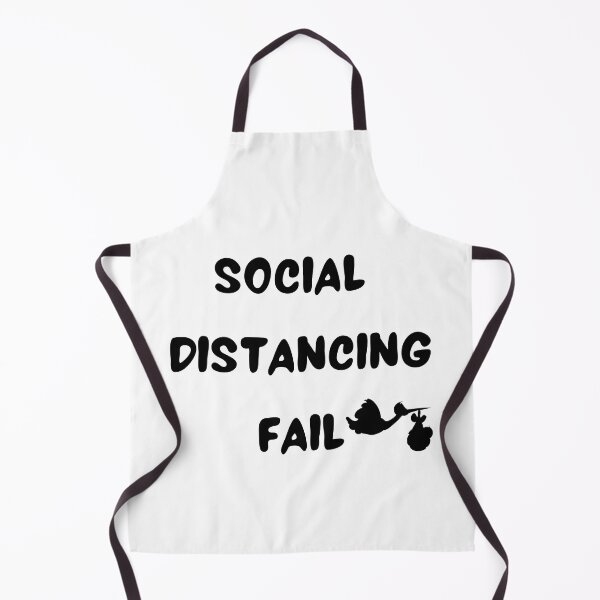 Item preview, Pregnancy Announcement Shirt | Social Distancing Fail designed and sold by Aura __Print.