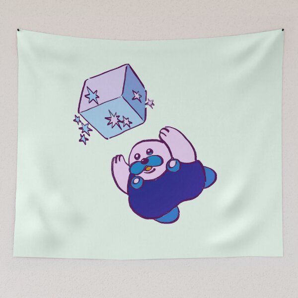 Item preview, Ransroom draws cute mr frosty throwing sparkly ice attack designed and sold by RansRoom.