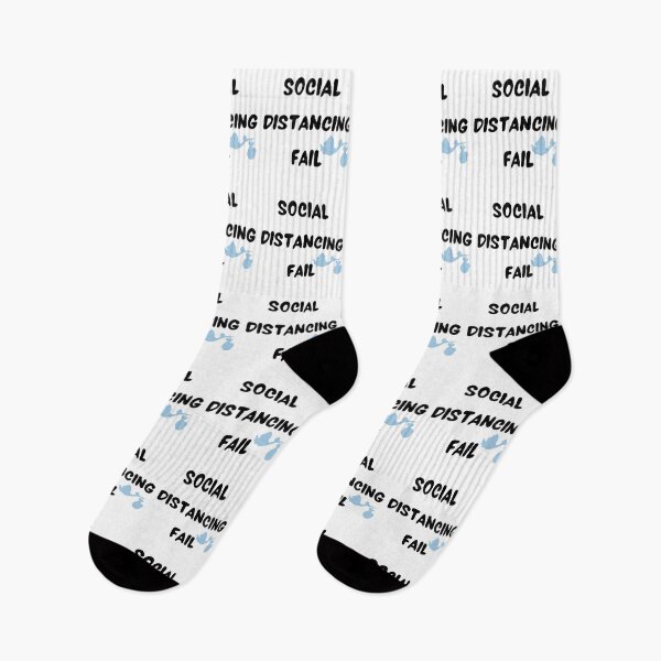 Item preview, Social Distancing Fail / Pregnancy Announcement  designed and sold by Aura __Print.