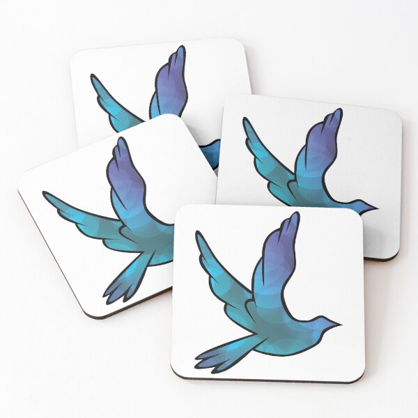 Item preview, Dove of Blue Orbs designed and sold by BuzzySpaceBee.