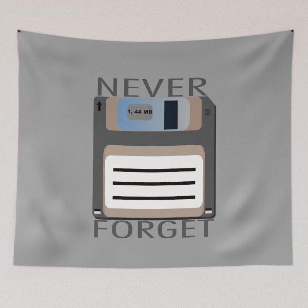Item preview, NEVER FORGET DISKETTE designed and sold by T-paw.
