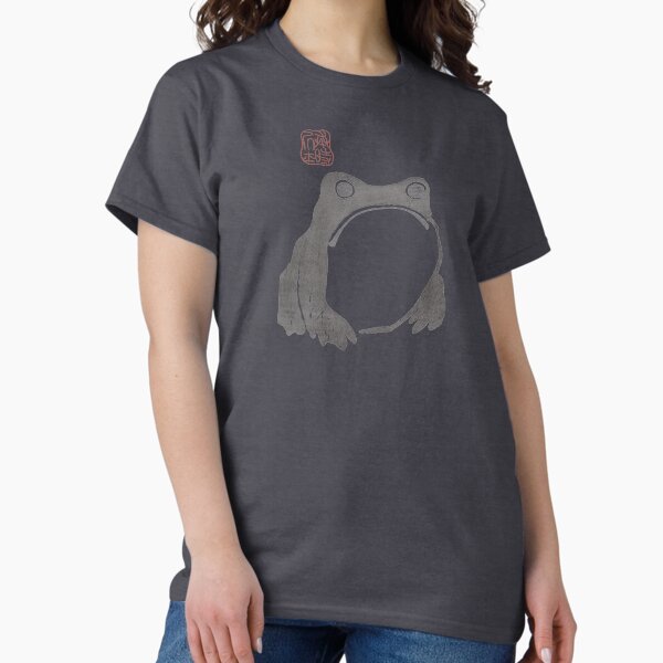 Item preview, Grumpy Frog Grey - Matsumoto Hoji designed and sold by nphindenberg.