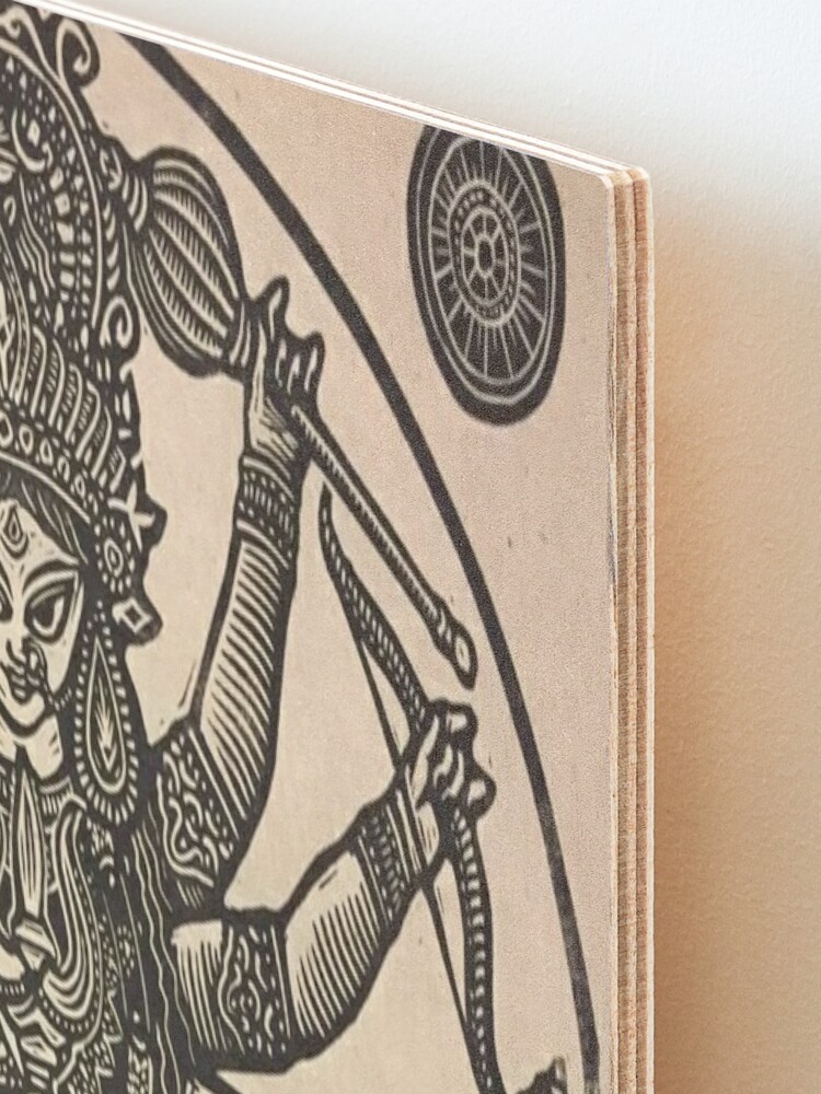 Alternate view of Maa Durga | Godess | Shakti Mounted Print