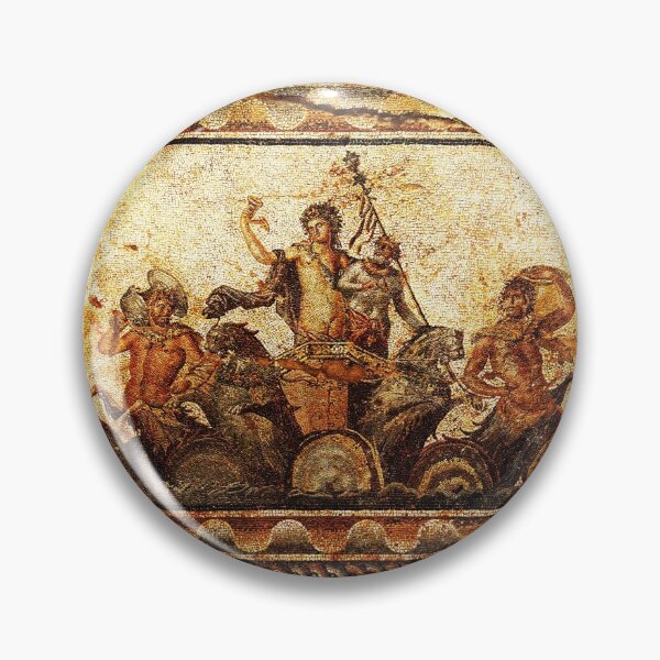 Artikelvorschau, DIONYSUS AUF EINEM WAGEN MIT ZWEI PANTHERN, ZENTAUREN UND SILEN Antike griechische Mosaike entworfen und verkauft von BulganLumini.
