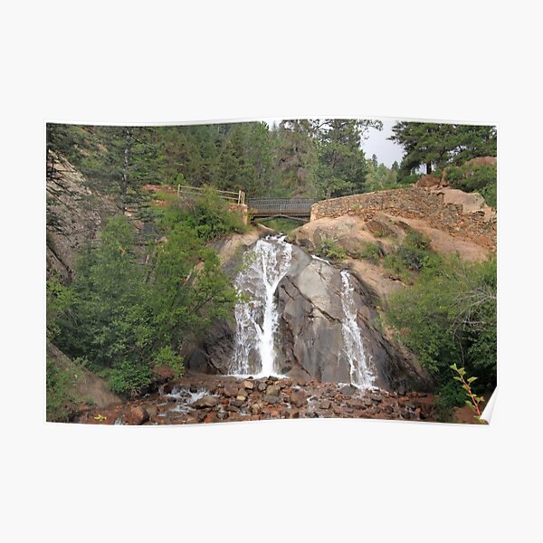 The Broadmoor Seven Falls, Colorado, United States of America - Travel Poster
