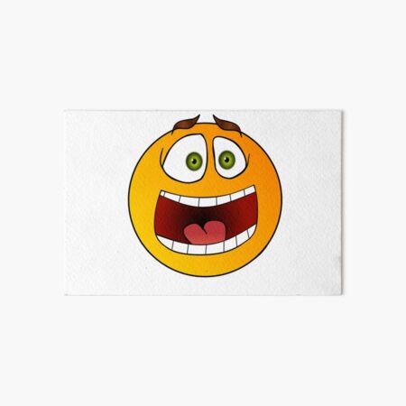 Cartoon Yellow Smiley Face Emoji Emoticon Surrendering in Fear Posters, Art  Prints by - Interior Wall Decor #1413892